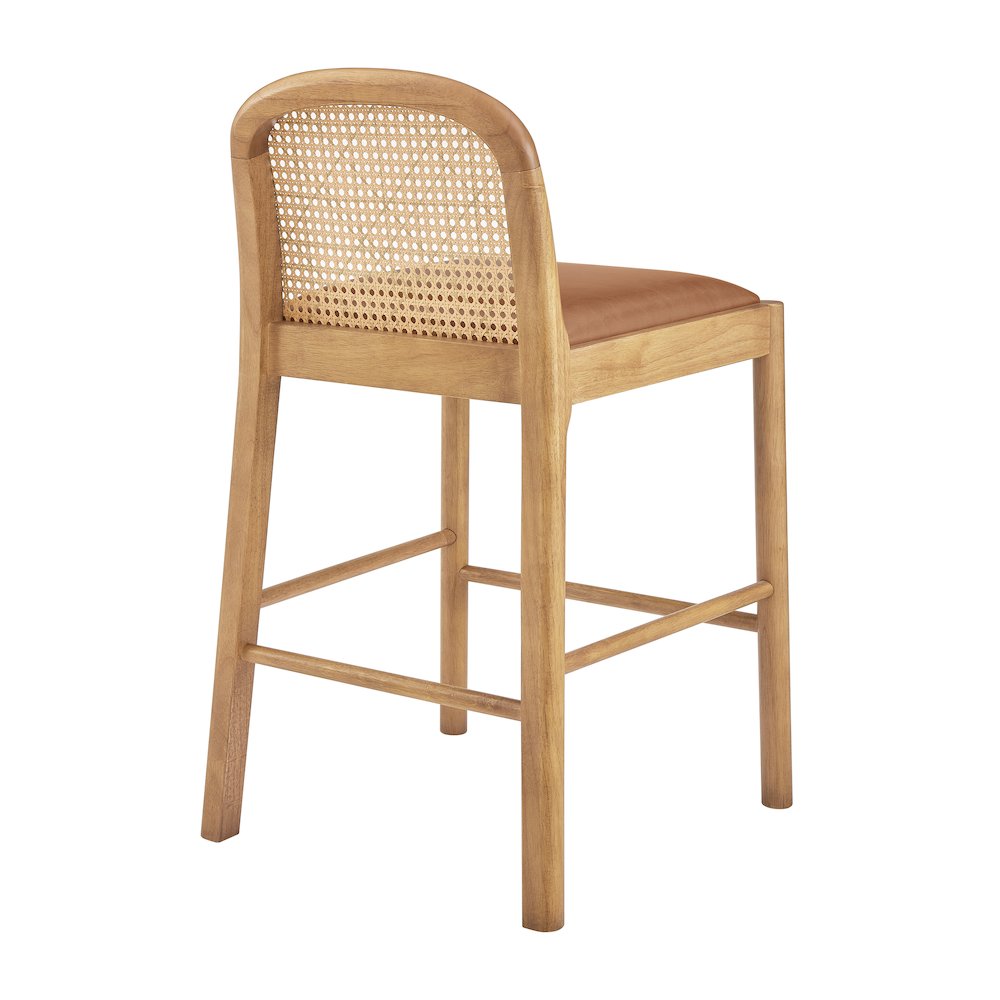 Donna Faux Leather Counter Stool