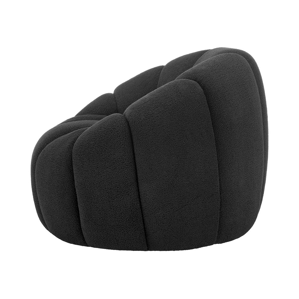 Callista Boucle Swivel Accent Chair