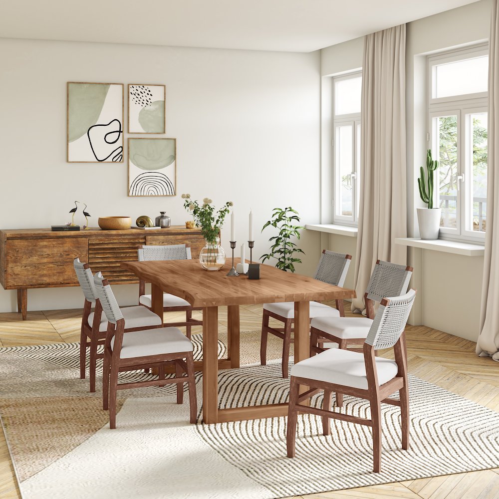 Windsor 79″ Live-Edge Dining Table