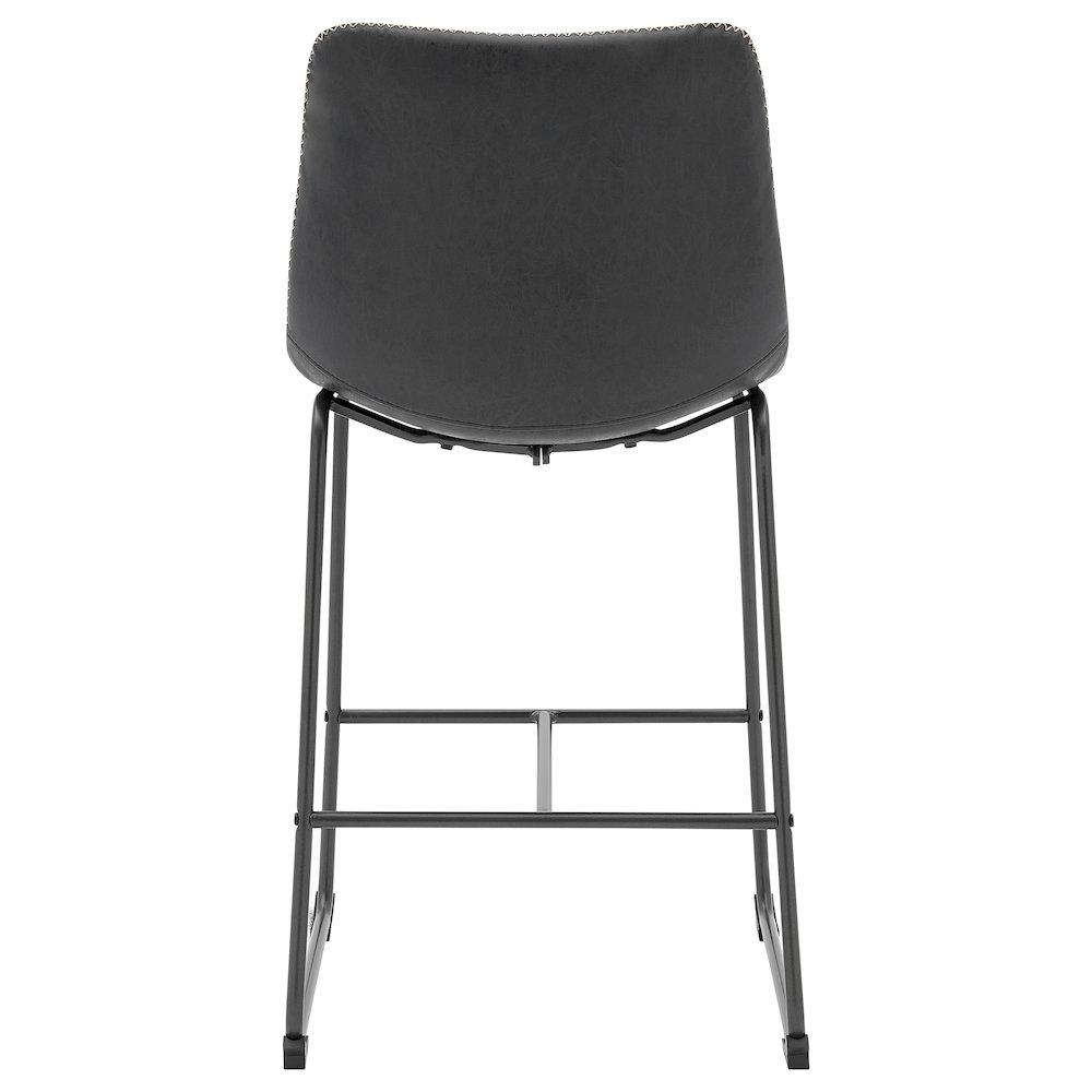 Vesta Faux Leather Counter Stool
