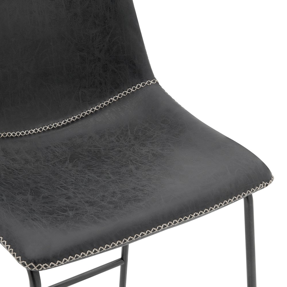 Vesta Faux Leather Counter Stool