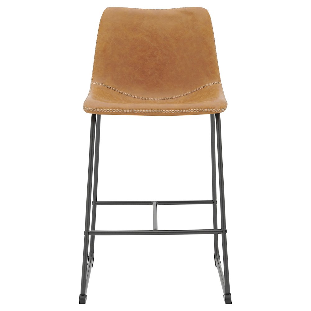 Vesta Faux Leather Counter Stool