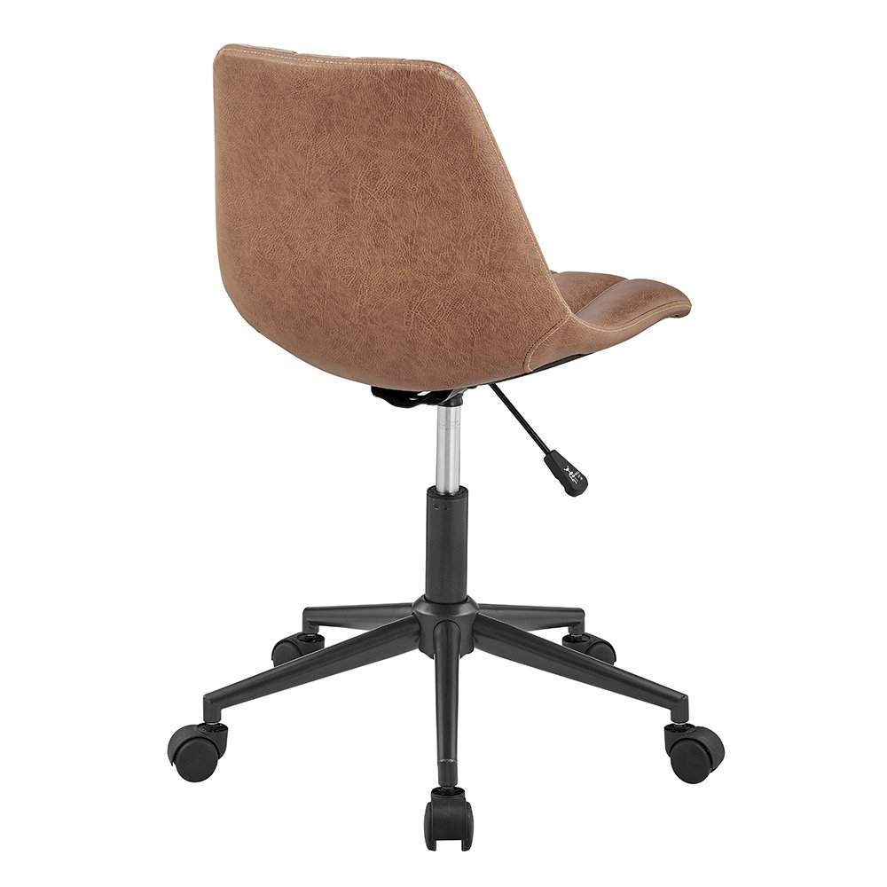 Robert Faux Leather Swivel Office Chair