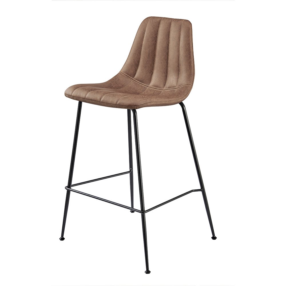 Robert Faux Leather Counter Stool