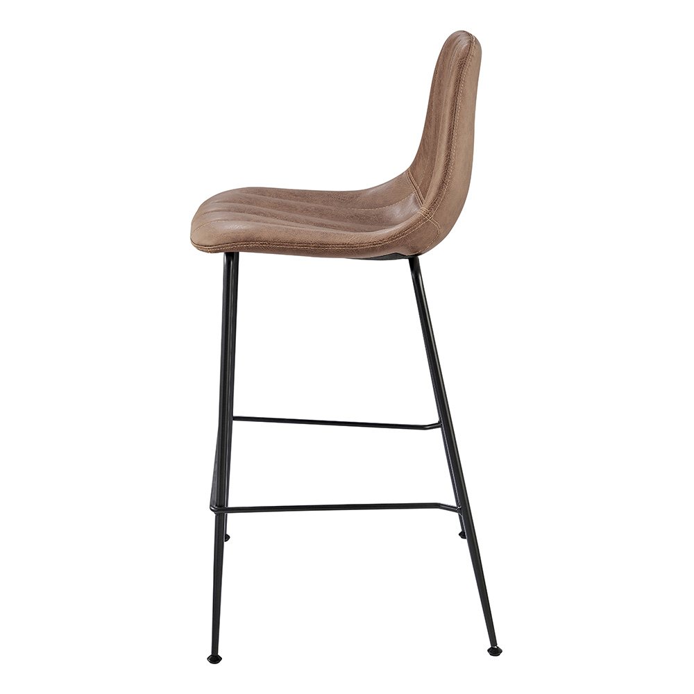 Robert Faux Leather Counter Stool