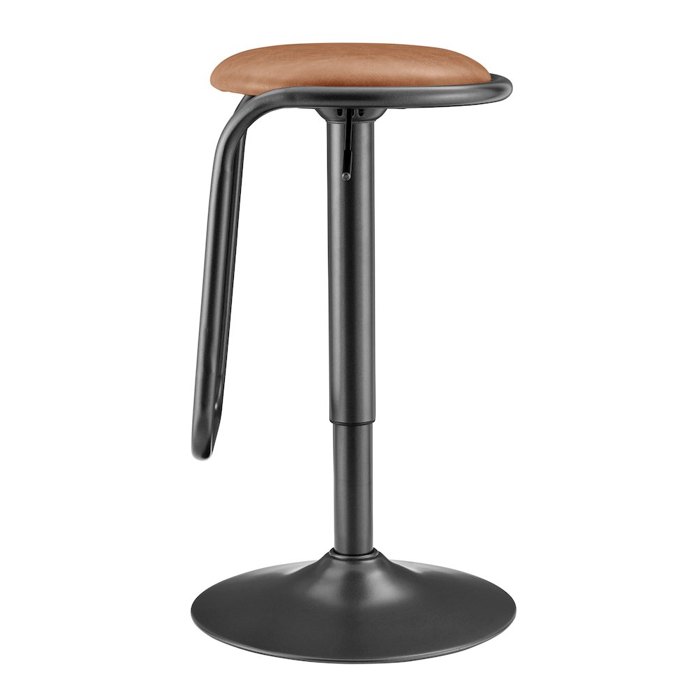 Elijah PU Gaslift Bar Stool
