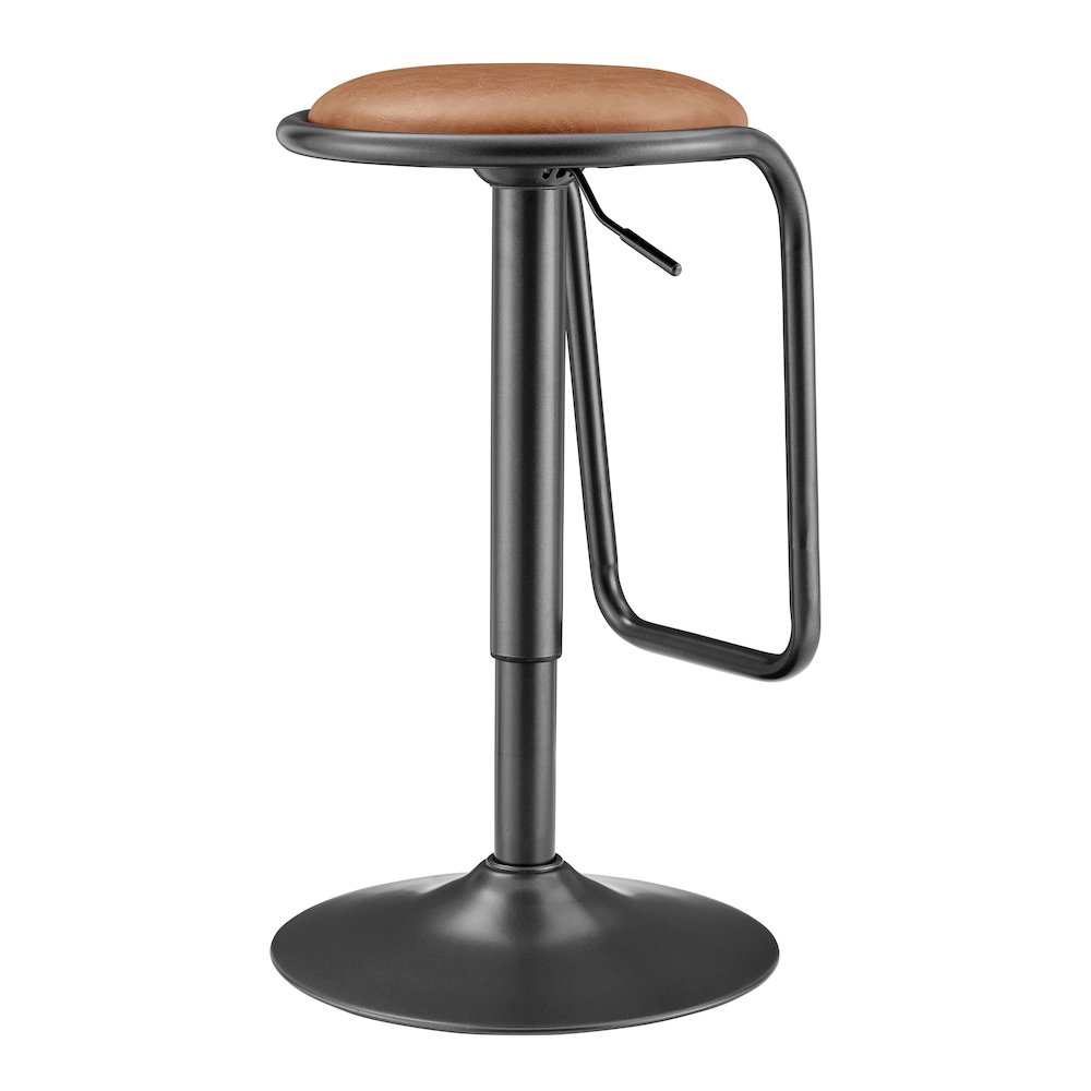 Elijah PU Gaslift Bar Stool