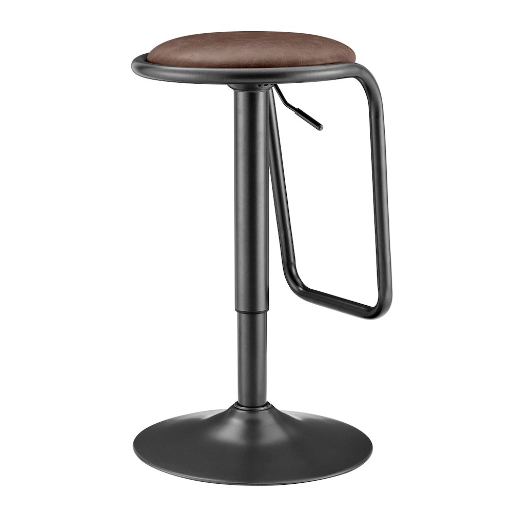 Elijah PU Gaslift Bar Stool