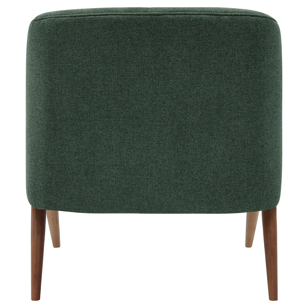 Florence Fabric Accent Chair Brown Legs