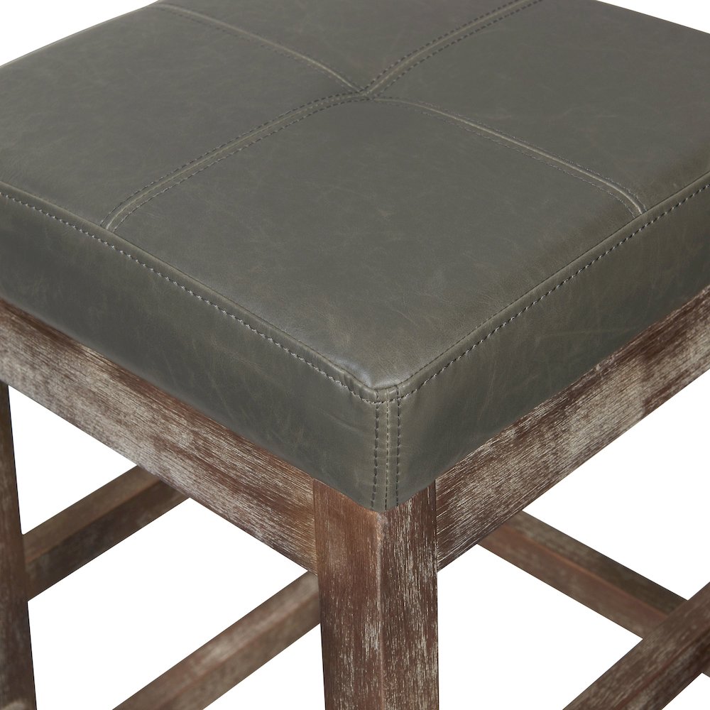 Valencia Bonded Leather Counter Stool