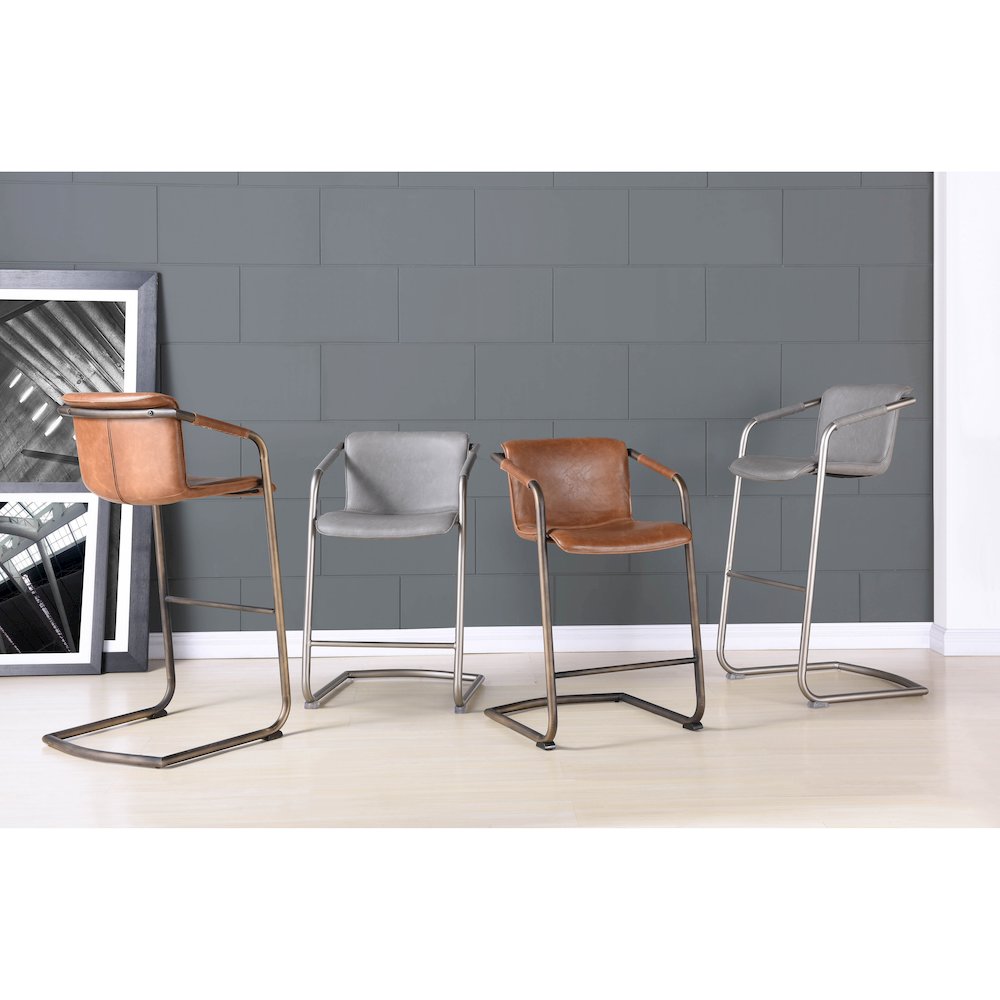 Indy Faux Leather Bar Stool