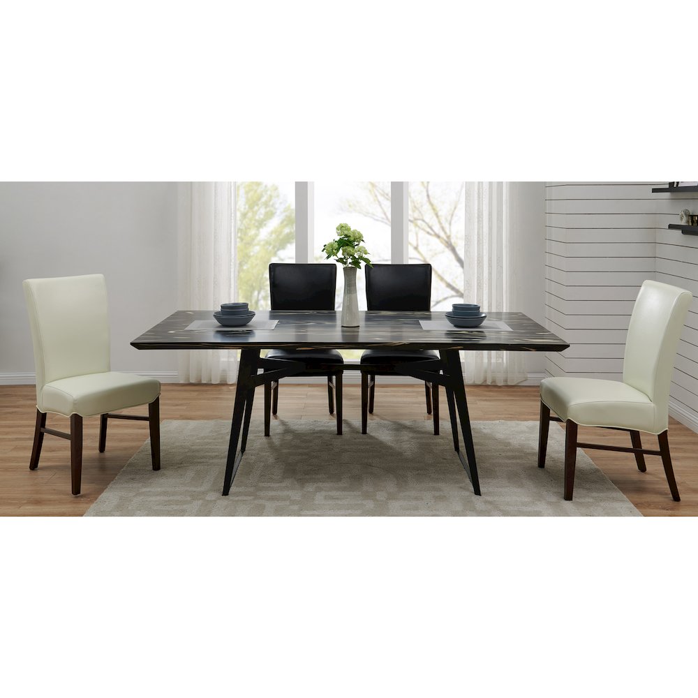 Milton Bonded Leather Dining Side Chair