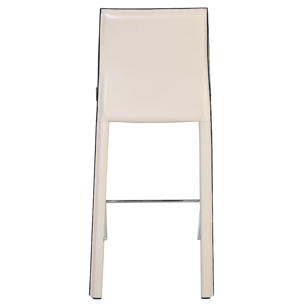 Gervin Recycled Leather Counter Stool