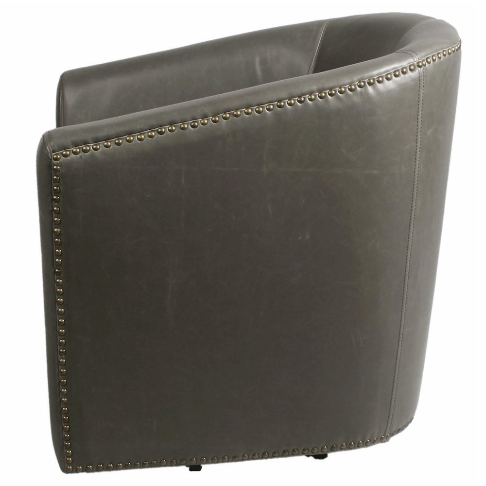Ernest Bonded Leather Swivel Chair