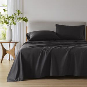 Cotton 144TC 100% Cotton Solid Sheet Set from 510 Design in  Black. Cotton 144TC 100% Cotton Solid Sheet Set from 510 Design in  Black. Cotton 144TC 100% Cotton Solid Sheet Set from 510 Design in  Black. Cotton 144TC 100% Cotton Solid Sheet Set from 510 Design in  Black. Cotton 144TC 100% Cotton Solid Sheet Set from 510 Design in  Black.