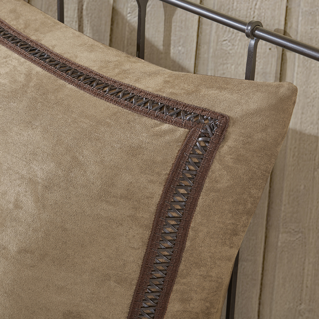 Hadley Plaid Euro sham
