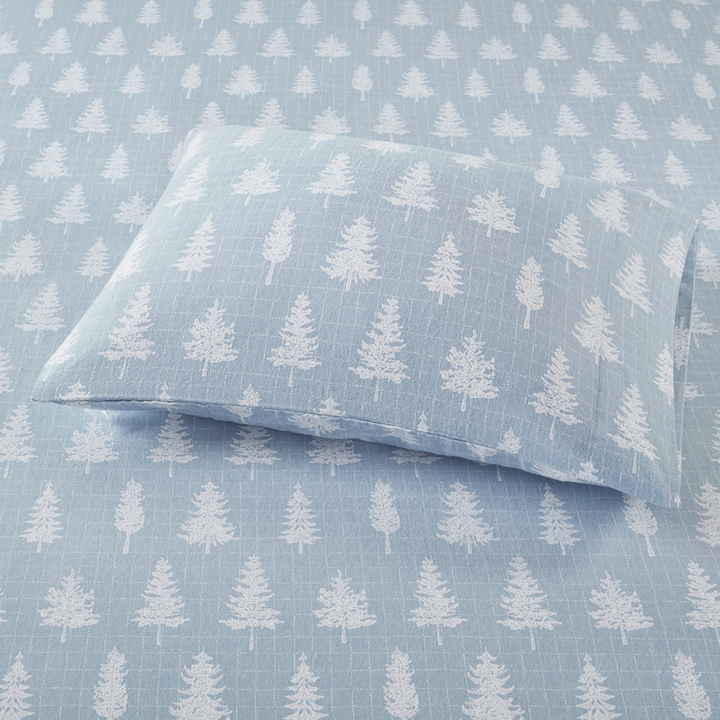 Cozy Cotton Flannel Printed Sheet Set