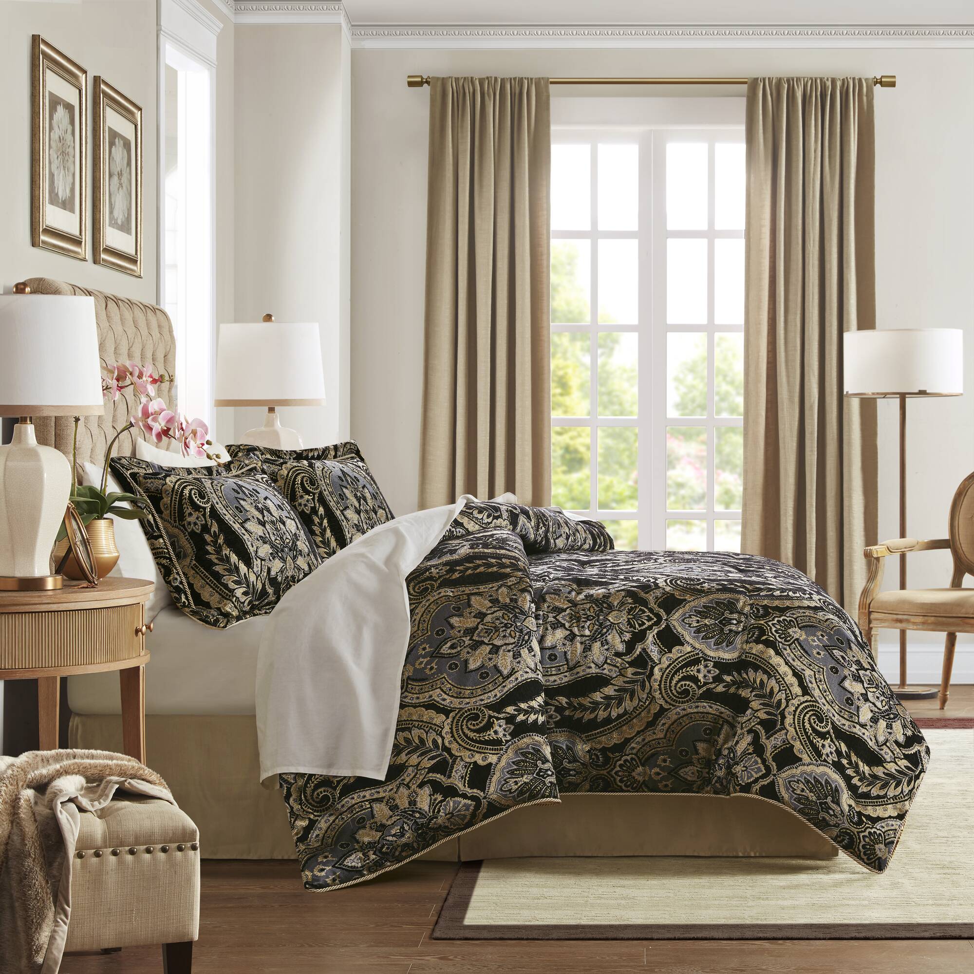 Julius 4 Piece Comforter Set