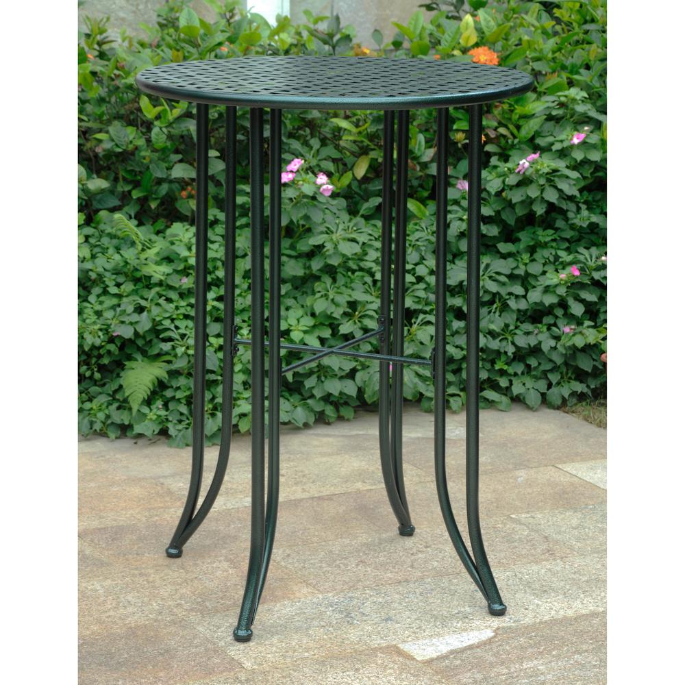 Mandalay Iron Bar Height Round Table