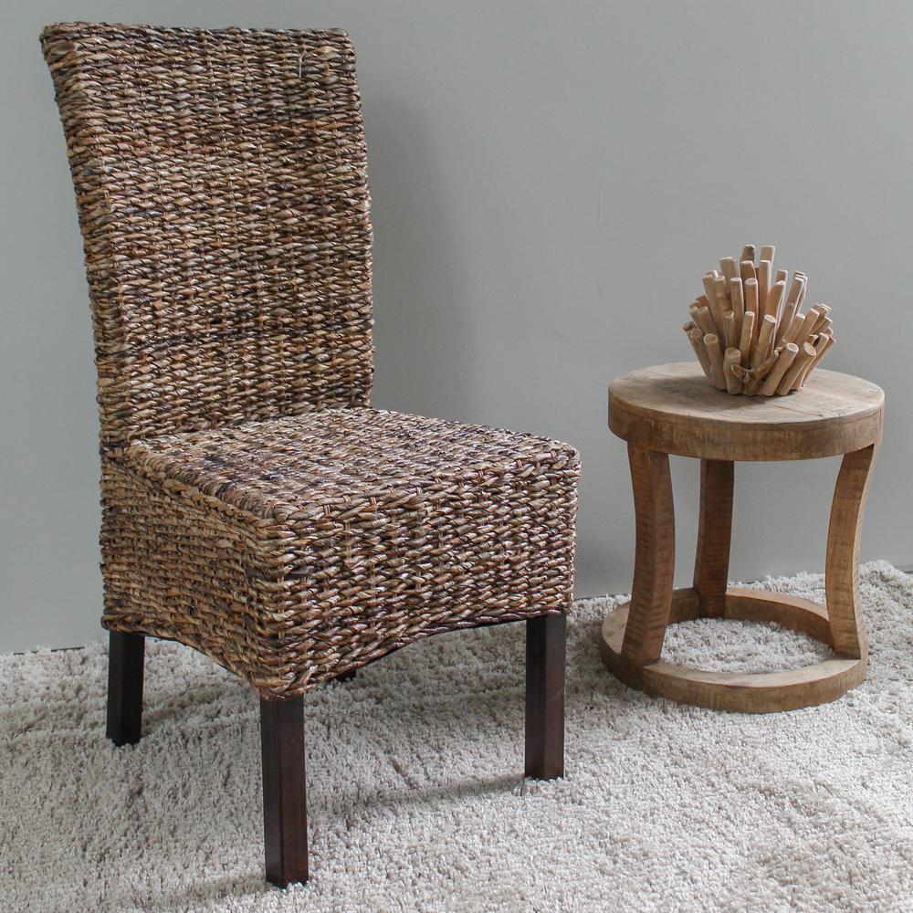 Set of Two Arizona Abaca Dining Chairs