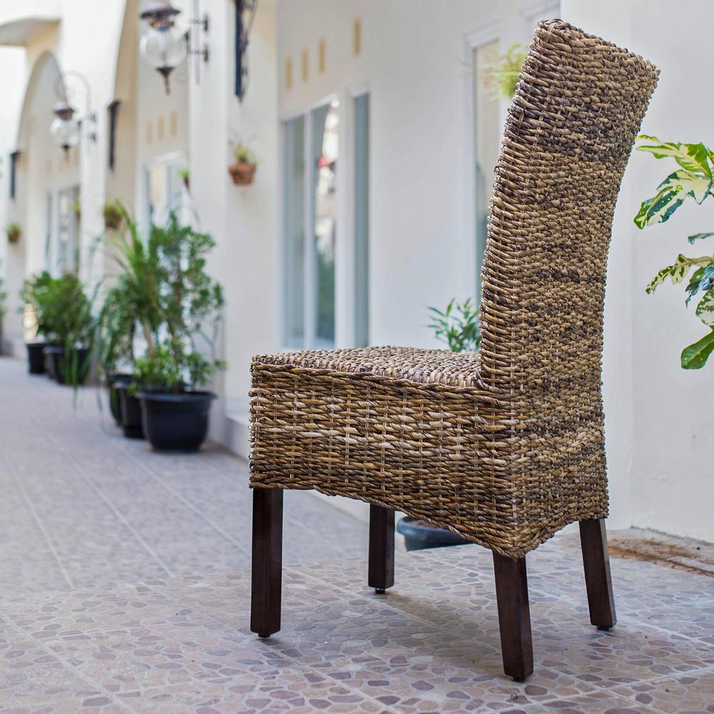 Set of Two Arizona Abaca Dining Chairs