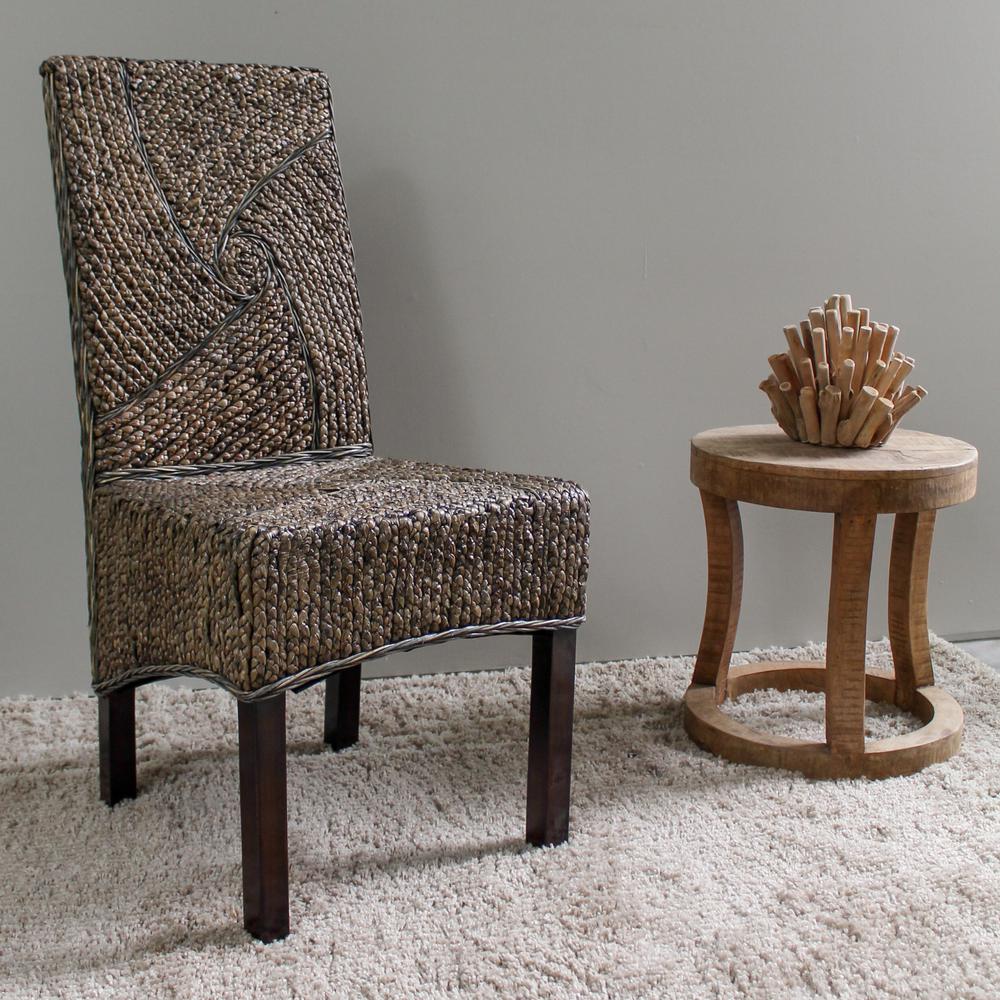Lambada Hyacinth Spiral Design Chair