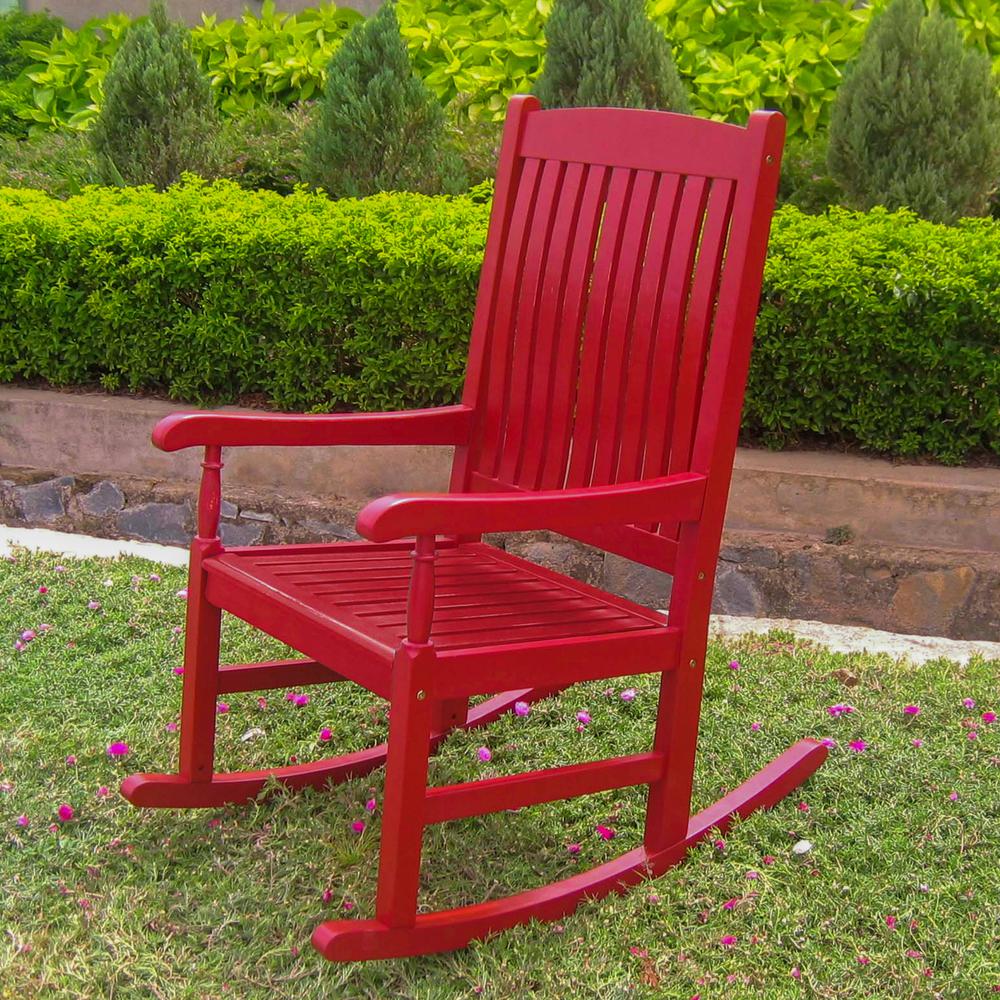 Outdoor Wood Porch Rocker