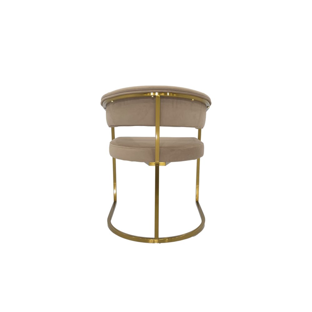 Set of 2 Boucle Swivel Dining Chair