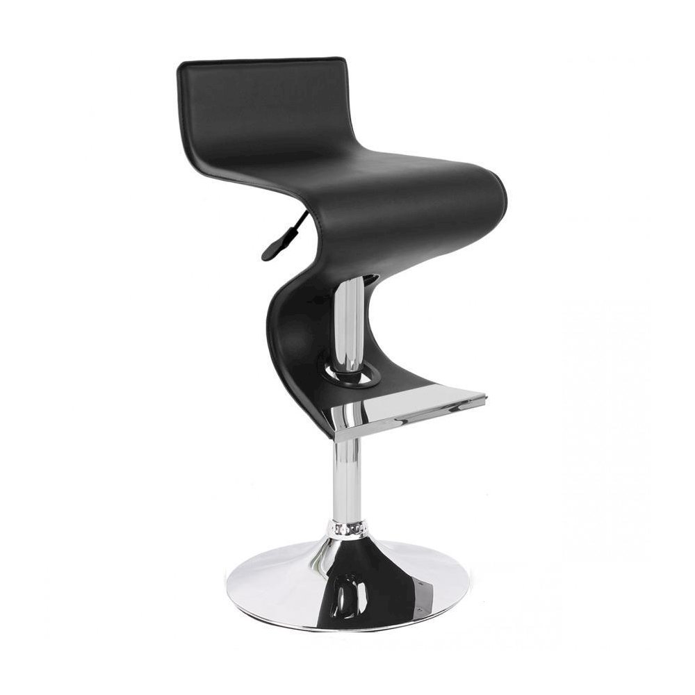 Bar Stoolw/Black Pu