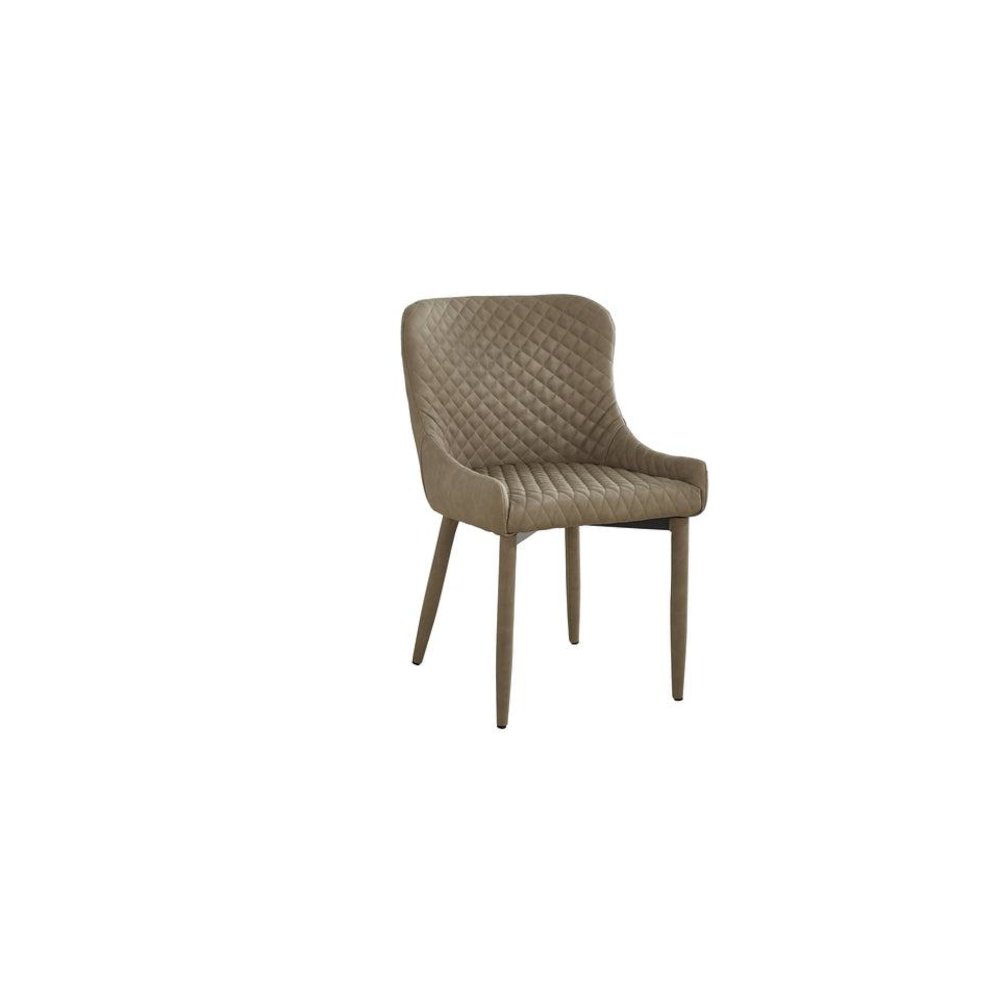 Upholstered Dining Chair With Tufted Seat