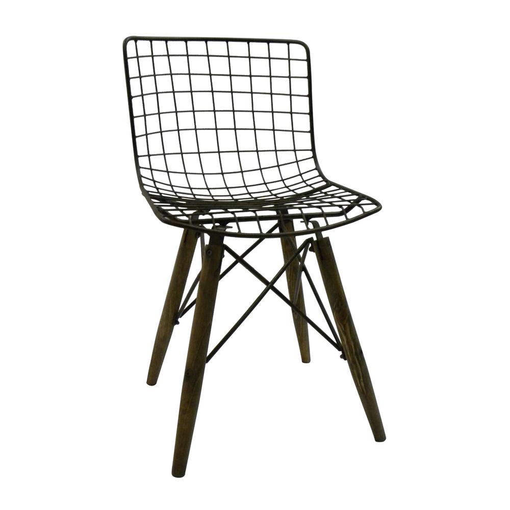 Industrial Metal Side Chair