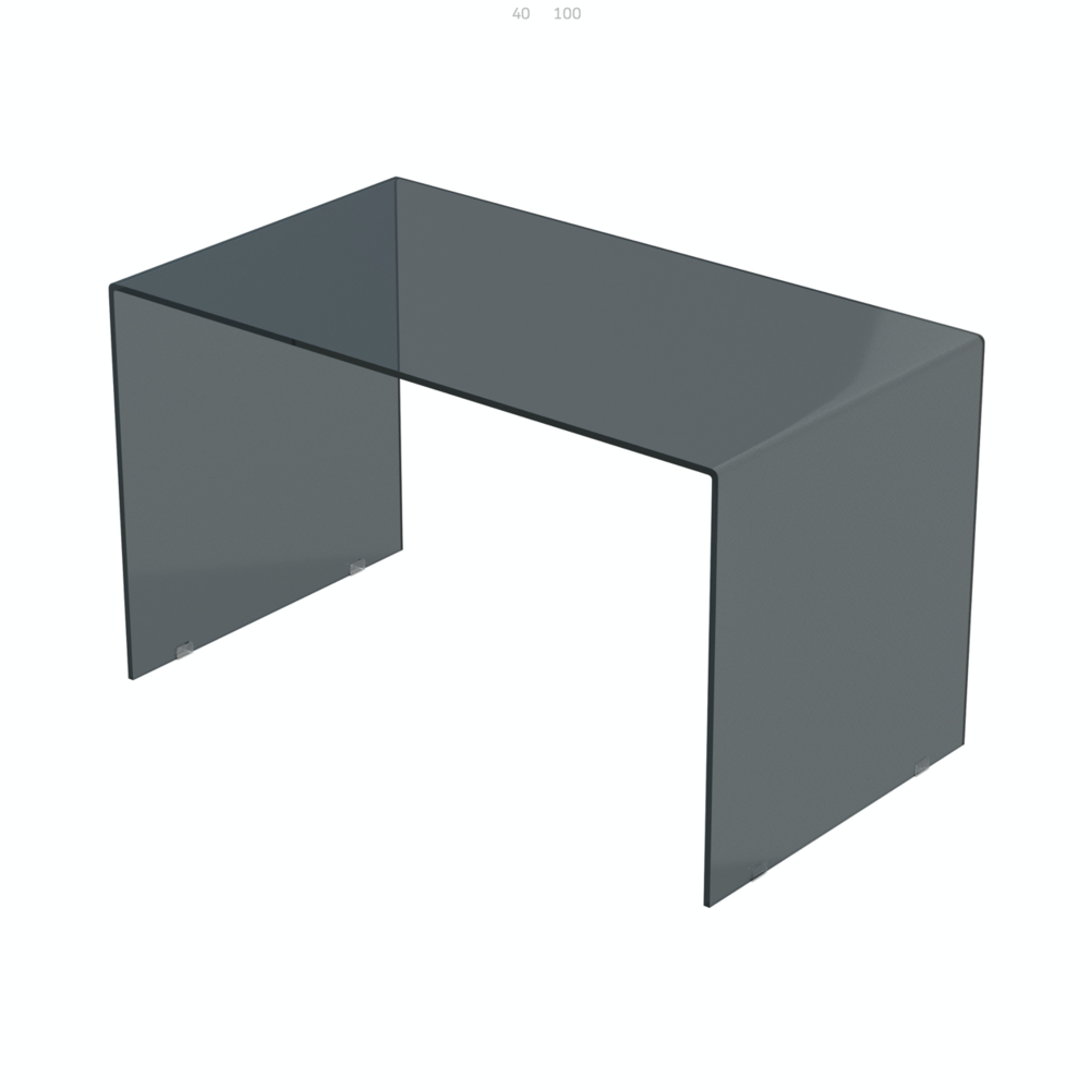 Grey Glass Desk