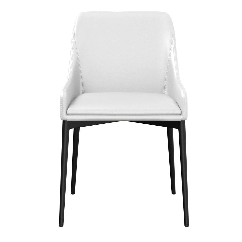 Pu Dining Chair/Black Legs