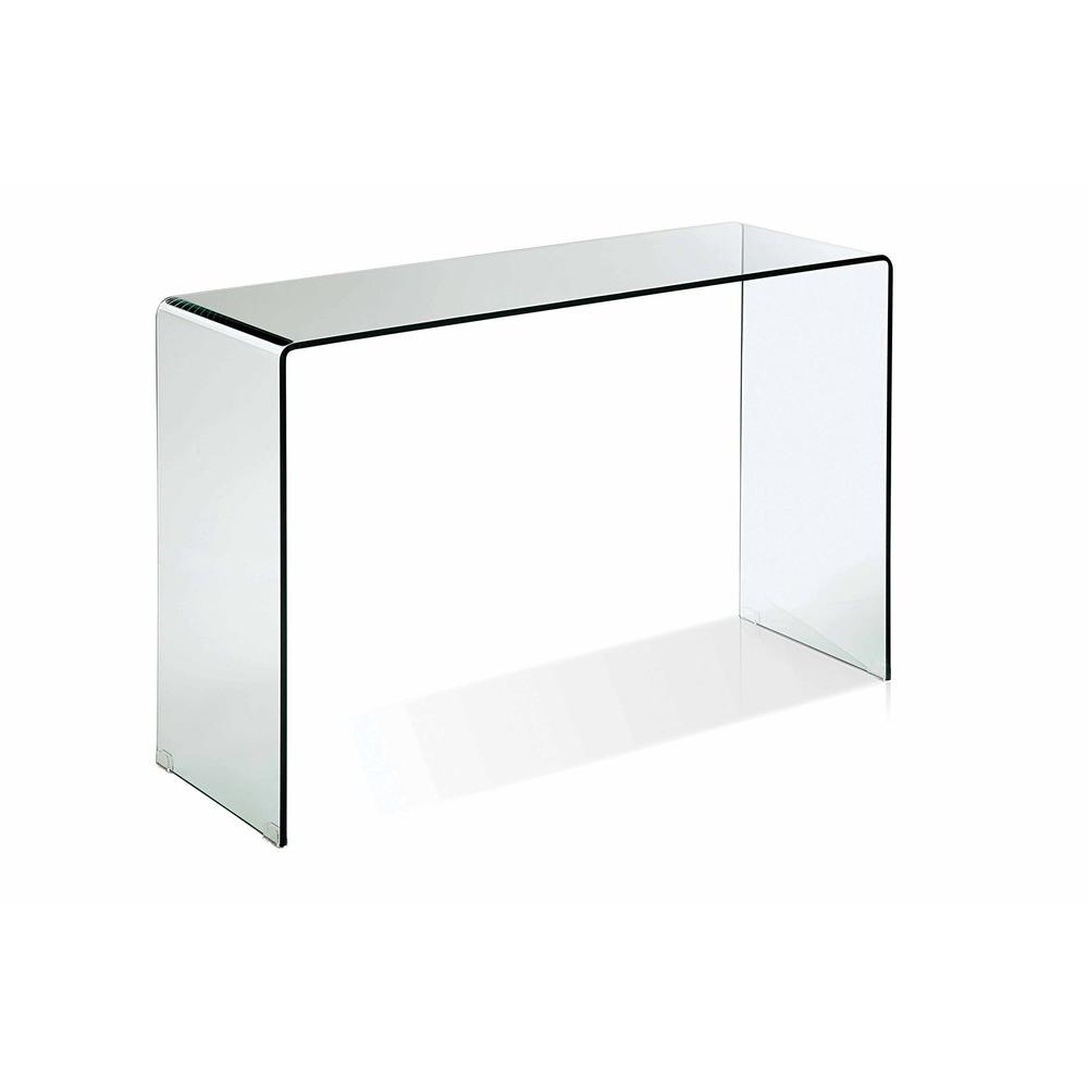 Bent Glass Sofa Table