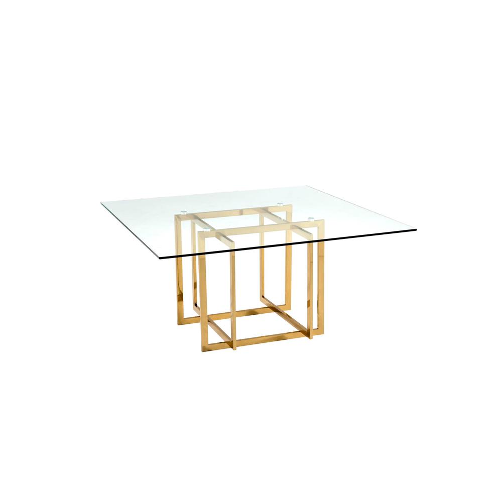 Square Glass Table