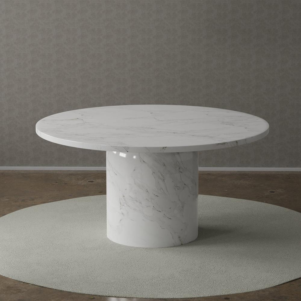 60” Marble Dining Table