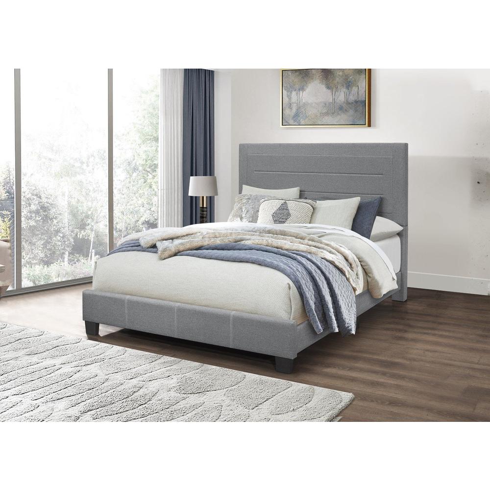 Queen Fabric Bed