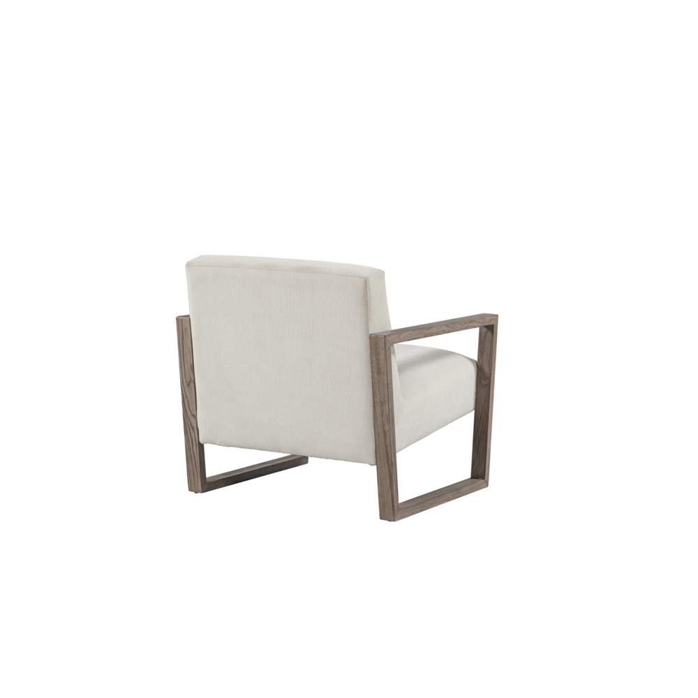 Upholstered Fabric Armchair