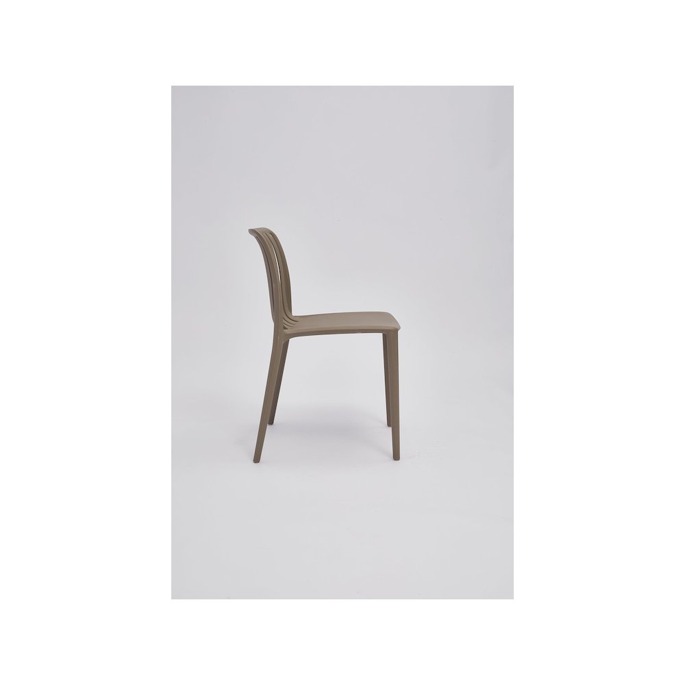 Set of 4 Polypropylene Side Chair