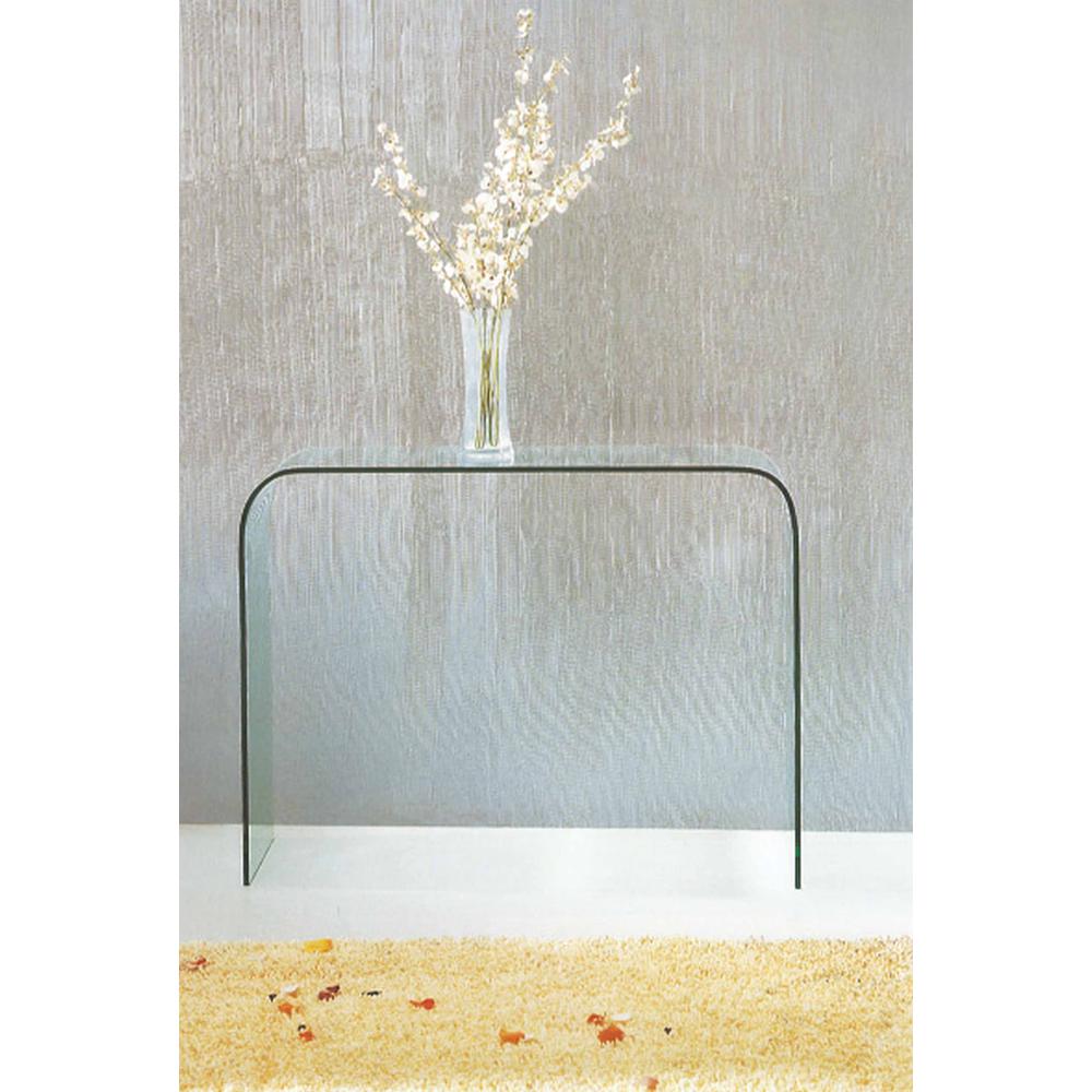 Bent Glass Sofa Table