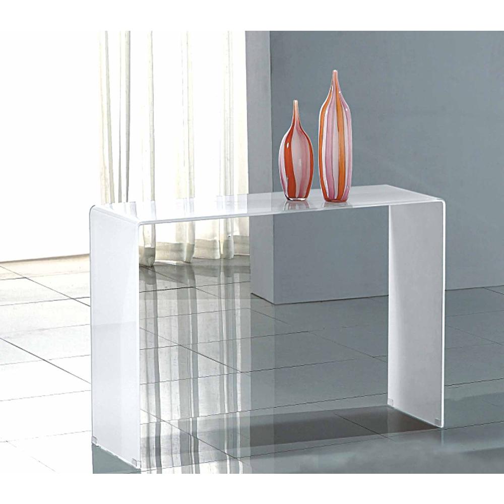 Bent Glass Sofa Table