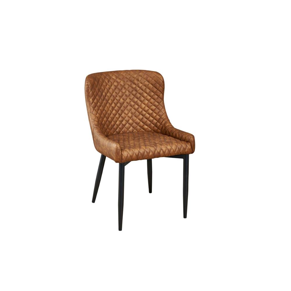 Upholstered Dining Chair With Tufted Seat And Back