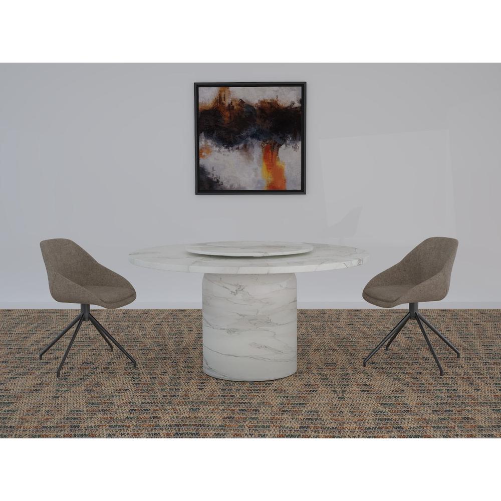 Round 31.5” Marble Lazy Susan