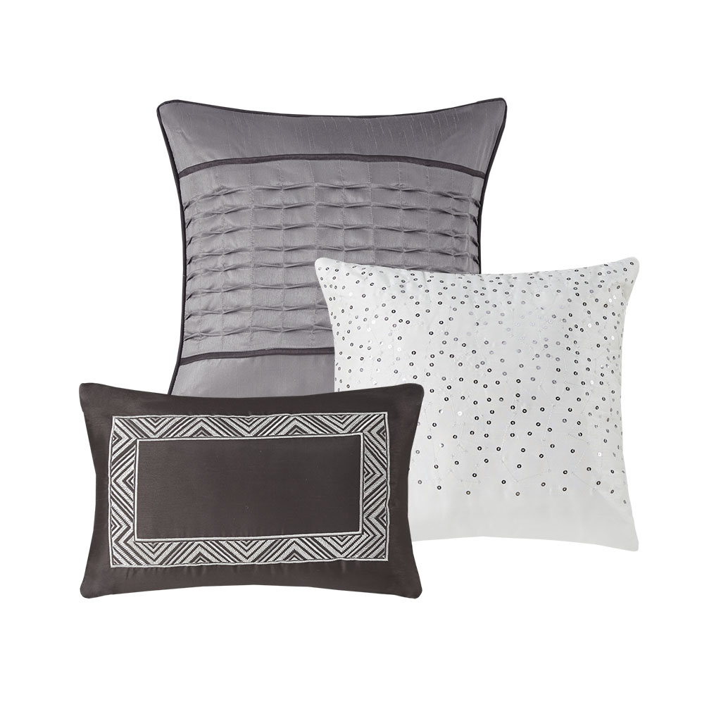 Rhapsody 7 Piece Jacquard Comforter Set