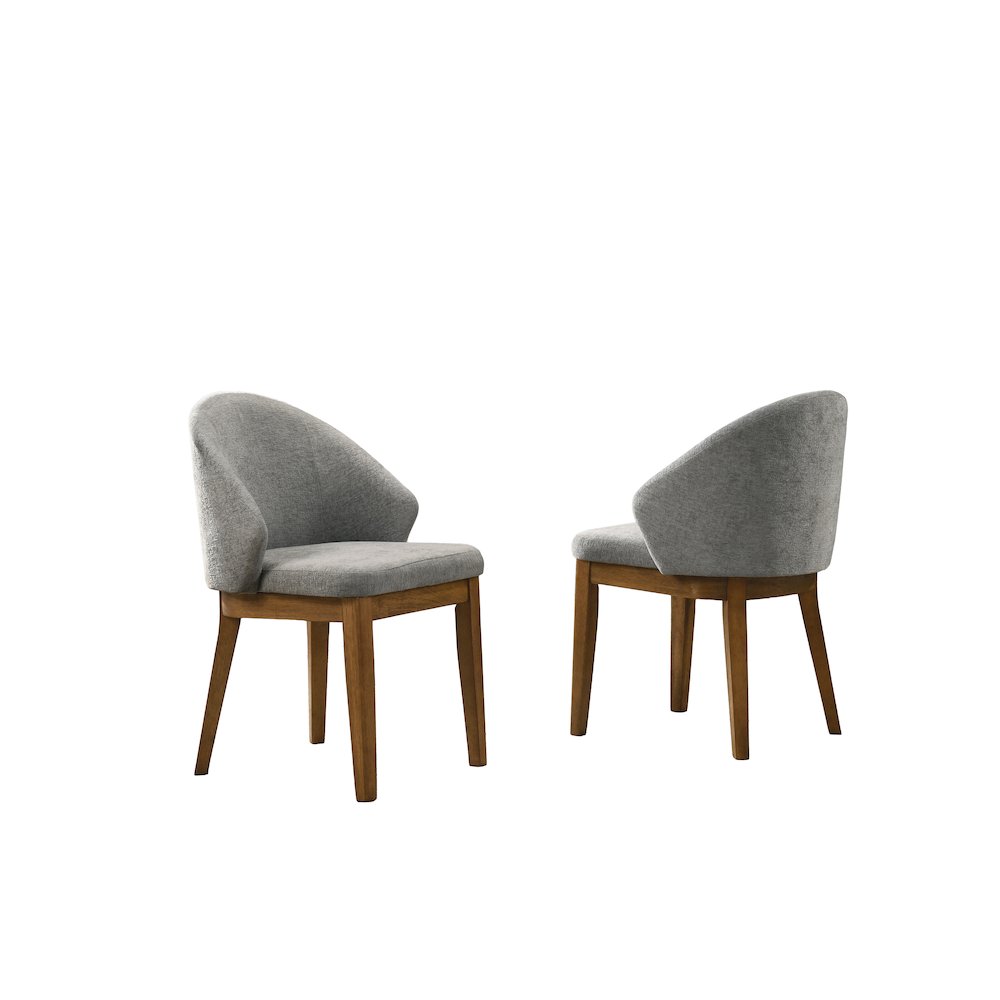 Andrew Set of 2 Barrel-Back Dining Chairs