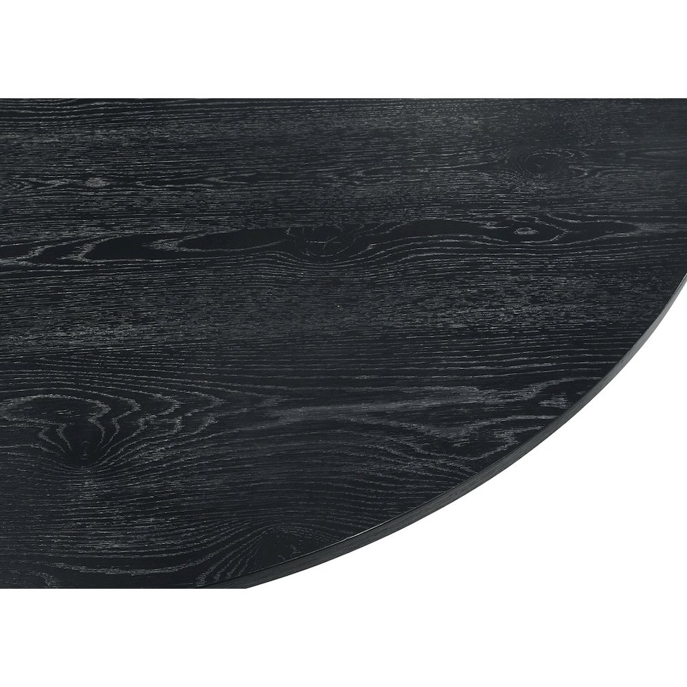 Jasper 7-Piece Ebony Black 59″W Round Dining Set