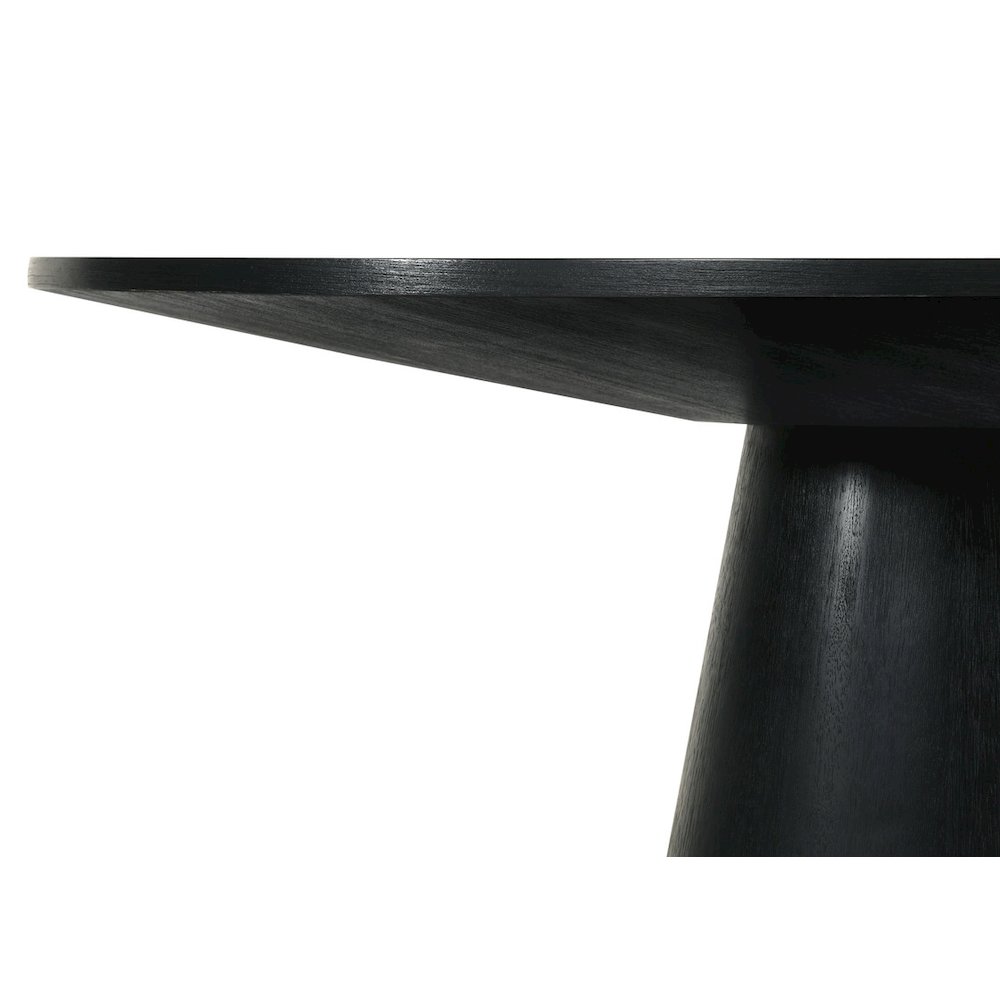 Jasper 7-Piece Ebony Black 59″W Round Dining Set