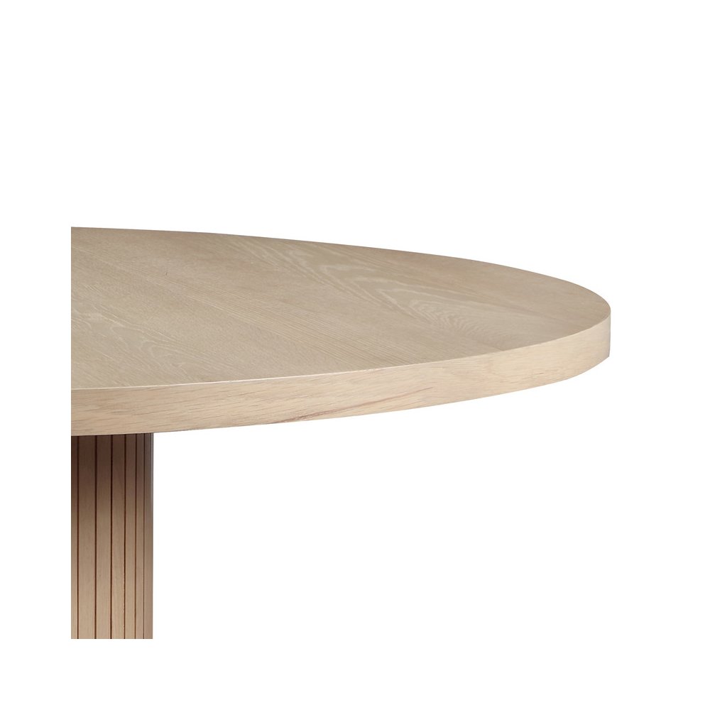 Caspian Oak Finish 59″ Wide Dining Table