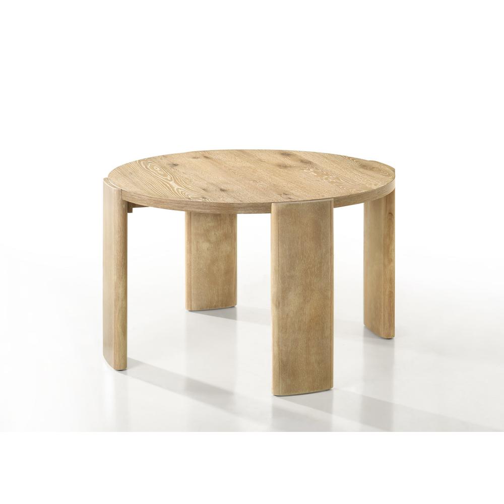 Bowen Oak Finish 47″ Round Dining Table