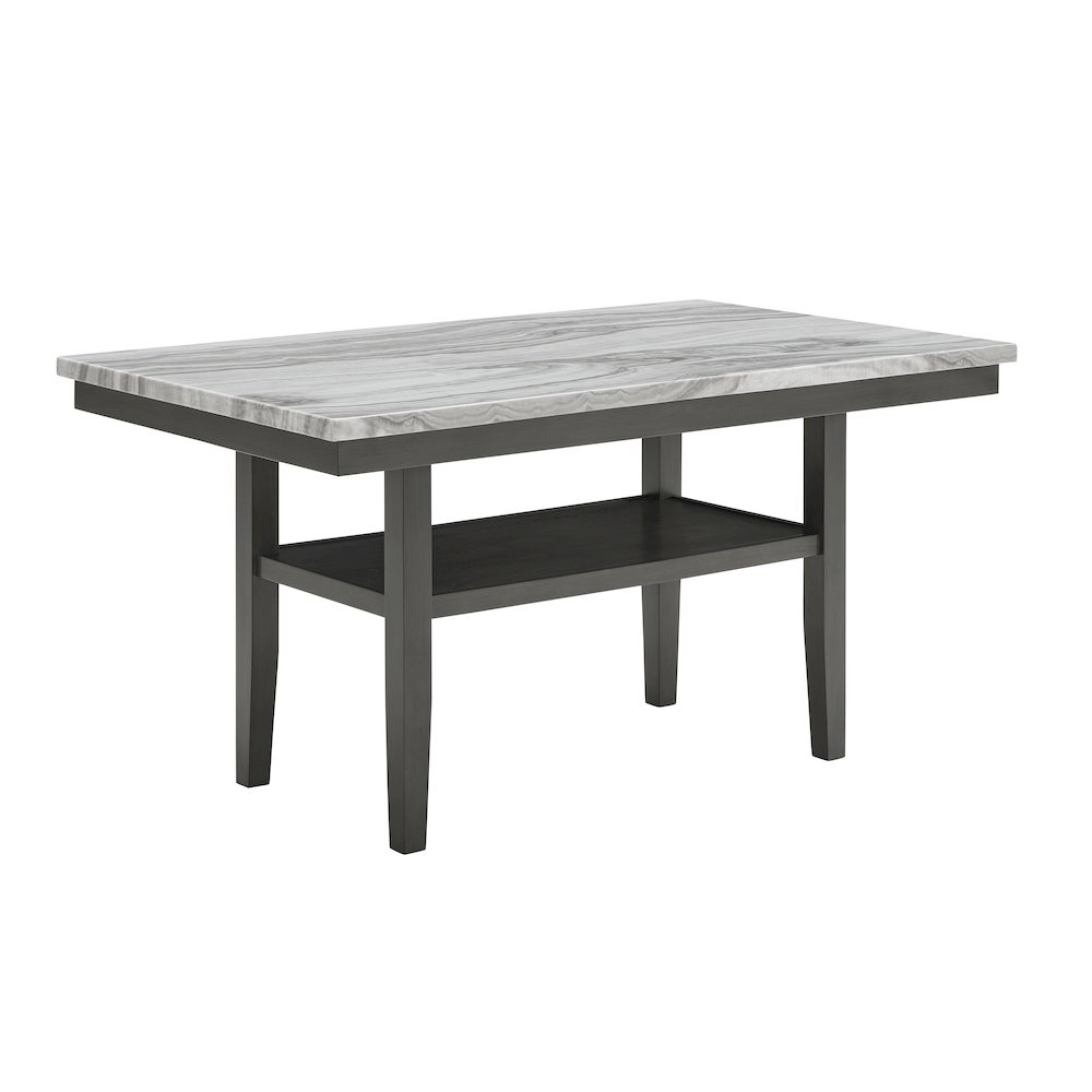 7-Piece Dining Set with 60″ Rectangular Table
